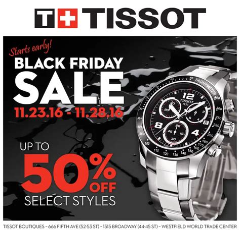 tissot watches black friday sale